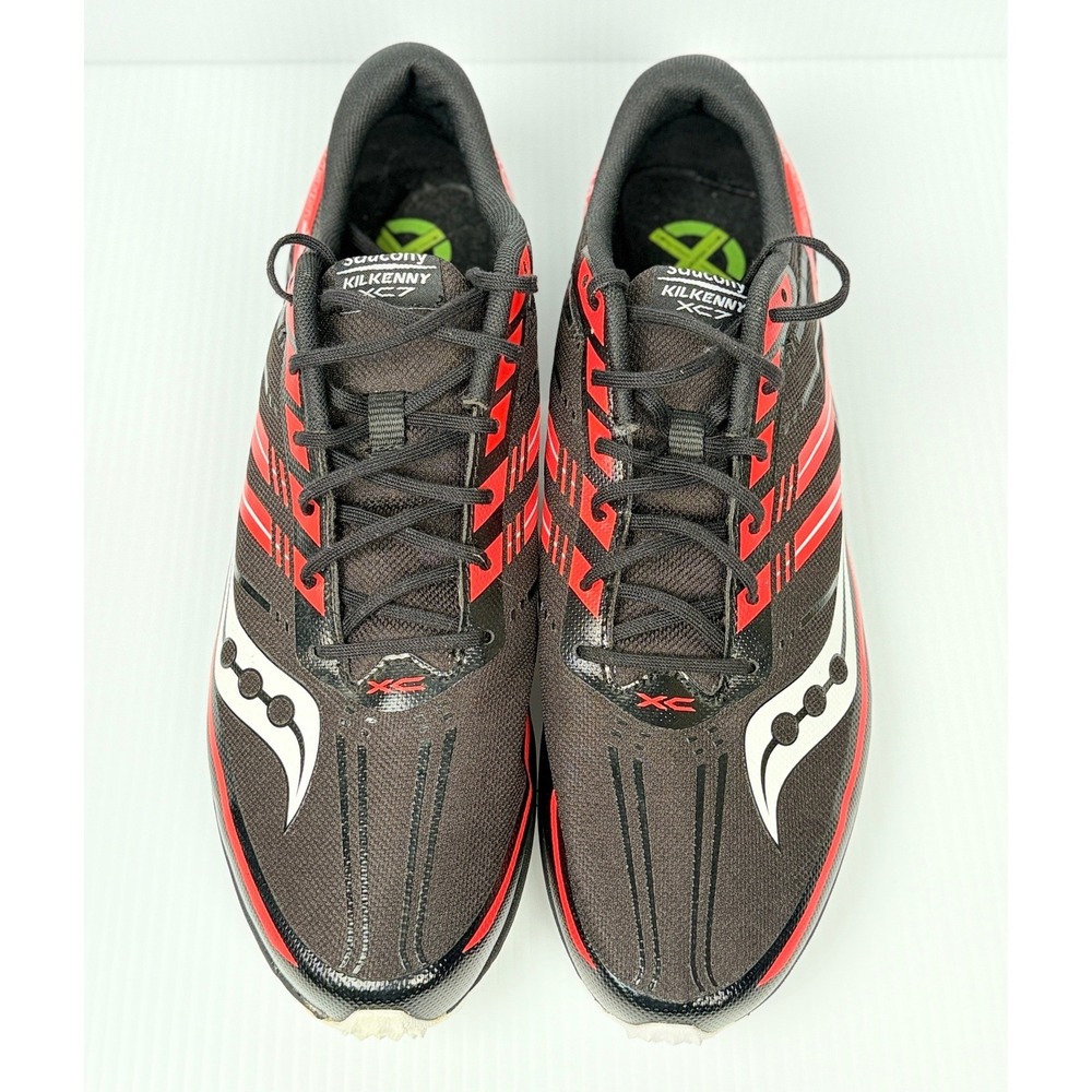 Saucony Shoes Mens 13 Black Kilkenny XC7 Cross Country Flats Athletic